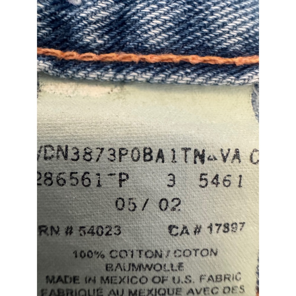 Gap Vintage 2002 Light Wash Flare Jeans Low Rise Wide Leg Denim Size 12 Reg - Picture 15 of 15